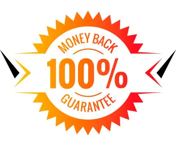 100 percent money back guarantee